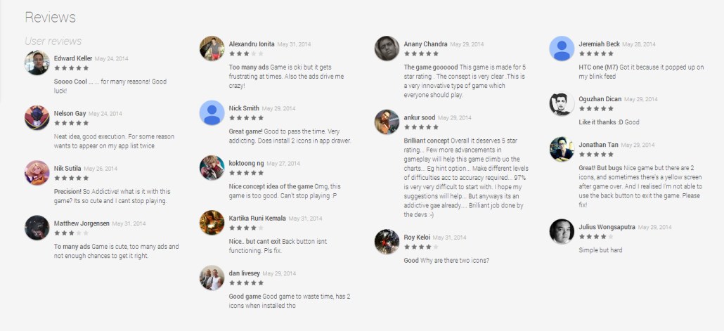 Reviews